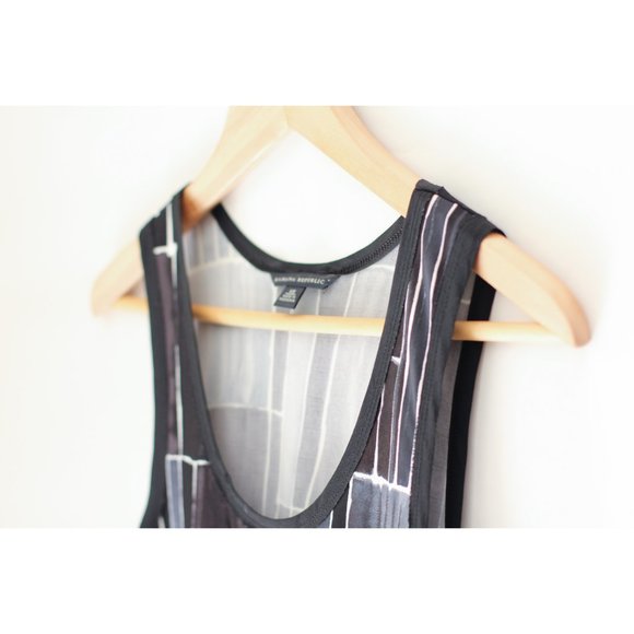 BANANA REPUBLIC PR KACY TANK GRAPHIC DRESS - Picture 5 of 7
